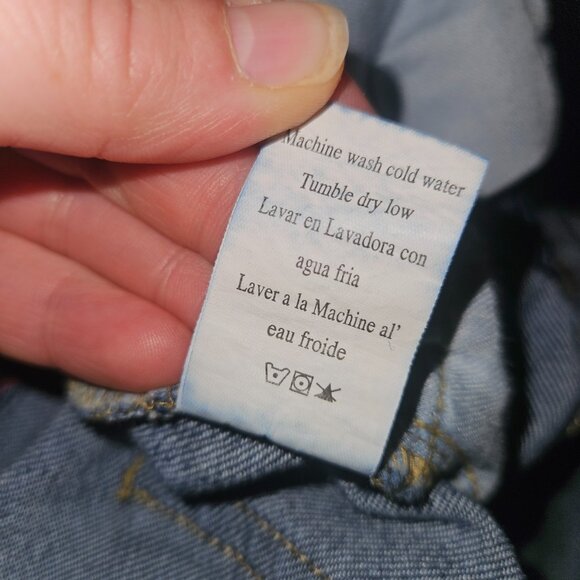 Cello Blue Jeans Distressed Destroyed Juniors Size 5 Skinny Leg - Picture 10 of 12